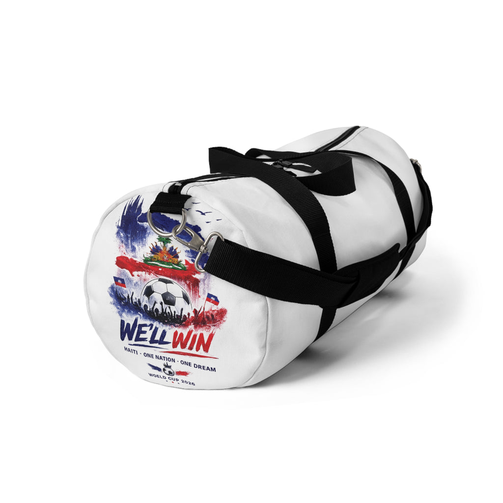 HAITI WIN Duffel Bag — Support Haiti Sports & Travel Gear