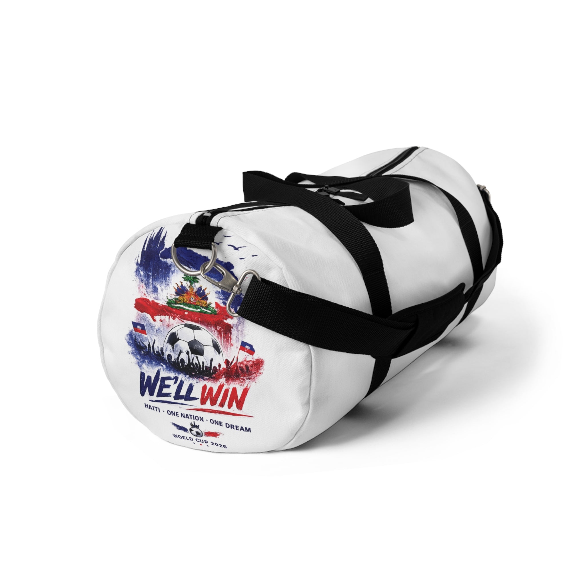 HAITI WIN Duffel Bag — Support Haiti Sports & Travel Gear