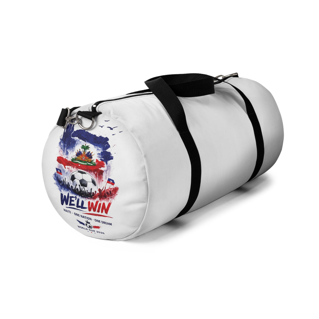 HAITI WIN Duffel Bag — Support Haiti Sports & Travel Gear