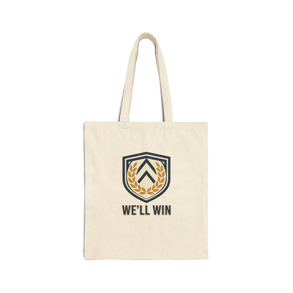 Professional Minimalist Typography Tote Bag | Cotton Canvas Tote