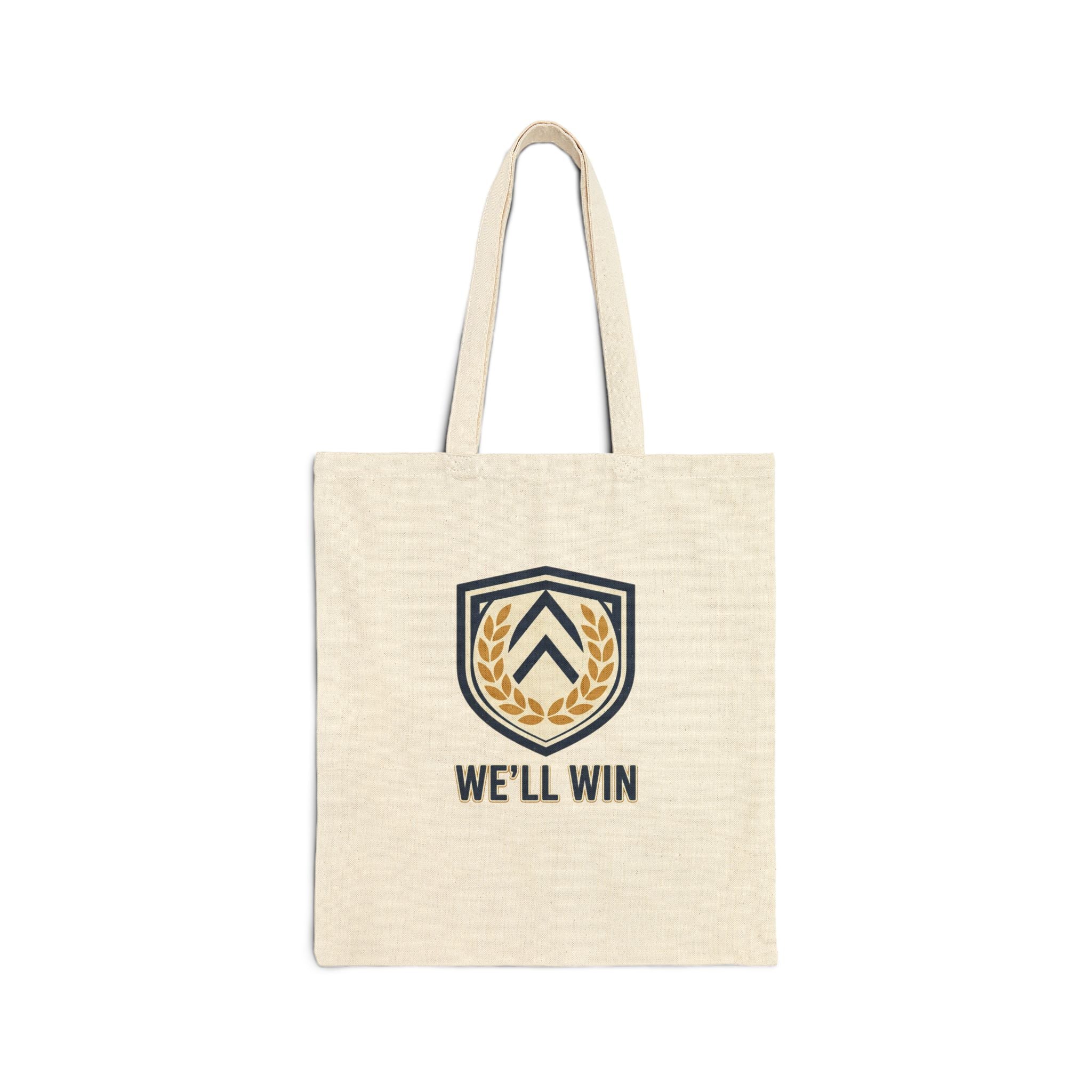 Professional Minimalist Typography Tote Bag | Cotton Canvas Tote