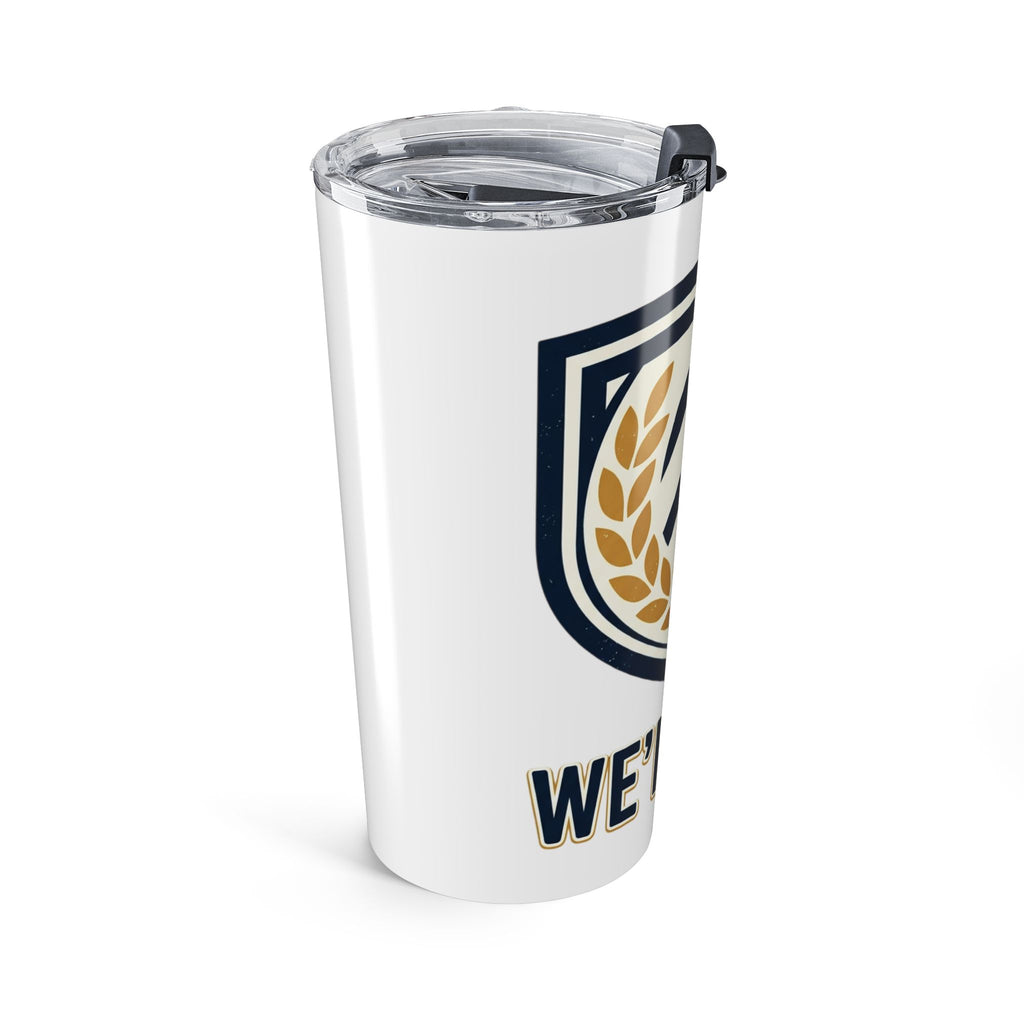 20oz Insulated Tumbler — 'We'll Win' Laurel Shield Design