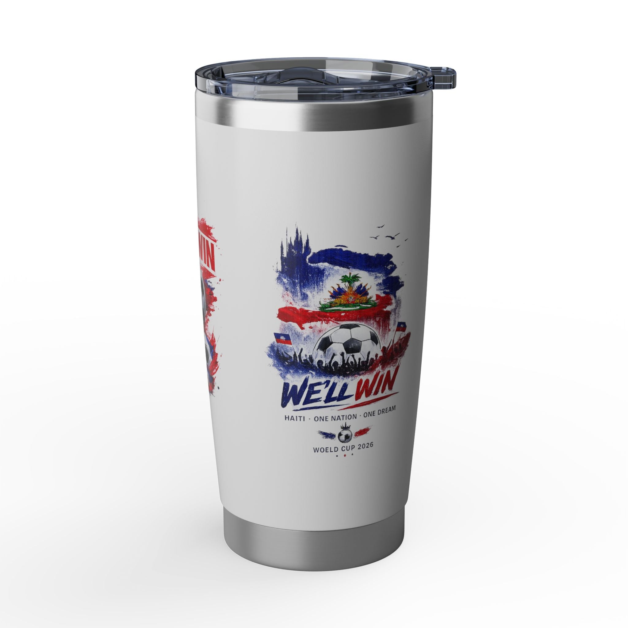 Soccer Fans 'We'll Win' 20oz Tumbler – Team Pride Insulated Travel Cup